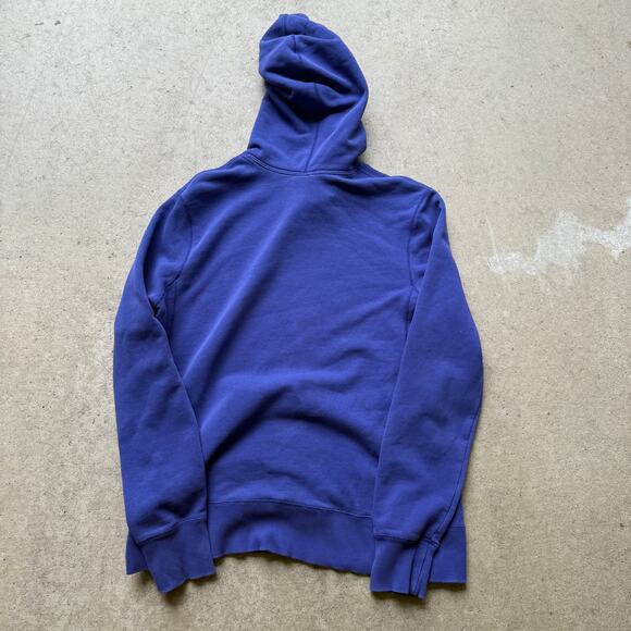 Women's Nike Sportswear Purple Blue Silver Hoodie Pullover Sweatshirt Sz XL Air - Picture 2 of 5